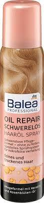 Спрей для догляду за волоссям з олією троянд Balea Oil Repair Haaröl Spray 100 мл