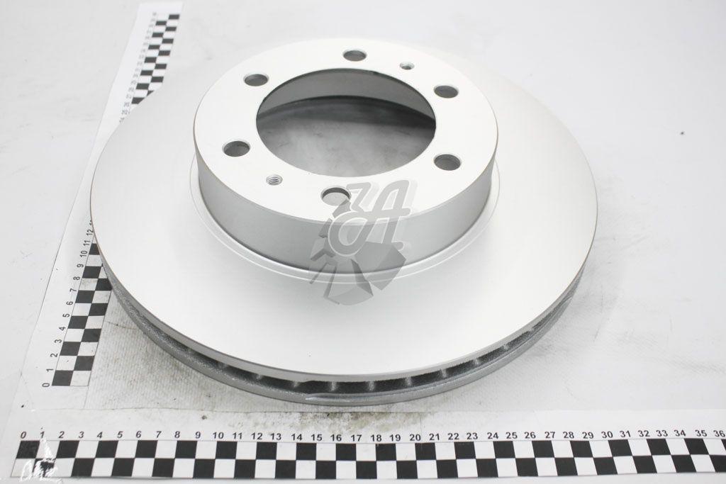 Диск гальмівний передній Toyota Land Cruiser 3.0, 4.0 diz (04-10) (ND1034K) NISSHINBO, фото 1