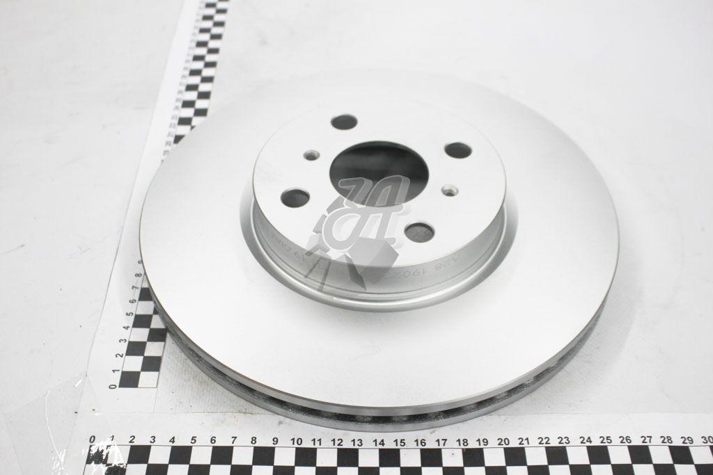 Диск гальмівний передній Toyota Yaris 1.0, 1.3, 1.4, 1.5 (05-) (ND1035K) NISSHINBO, фото 1