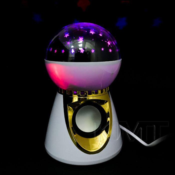 Проектор зоряне небо нічник куля Led Music BulB з підтримкою блютуз