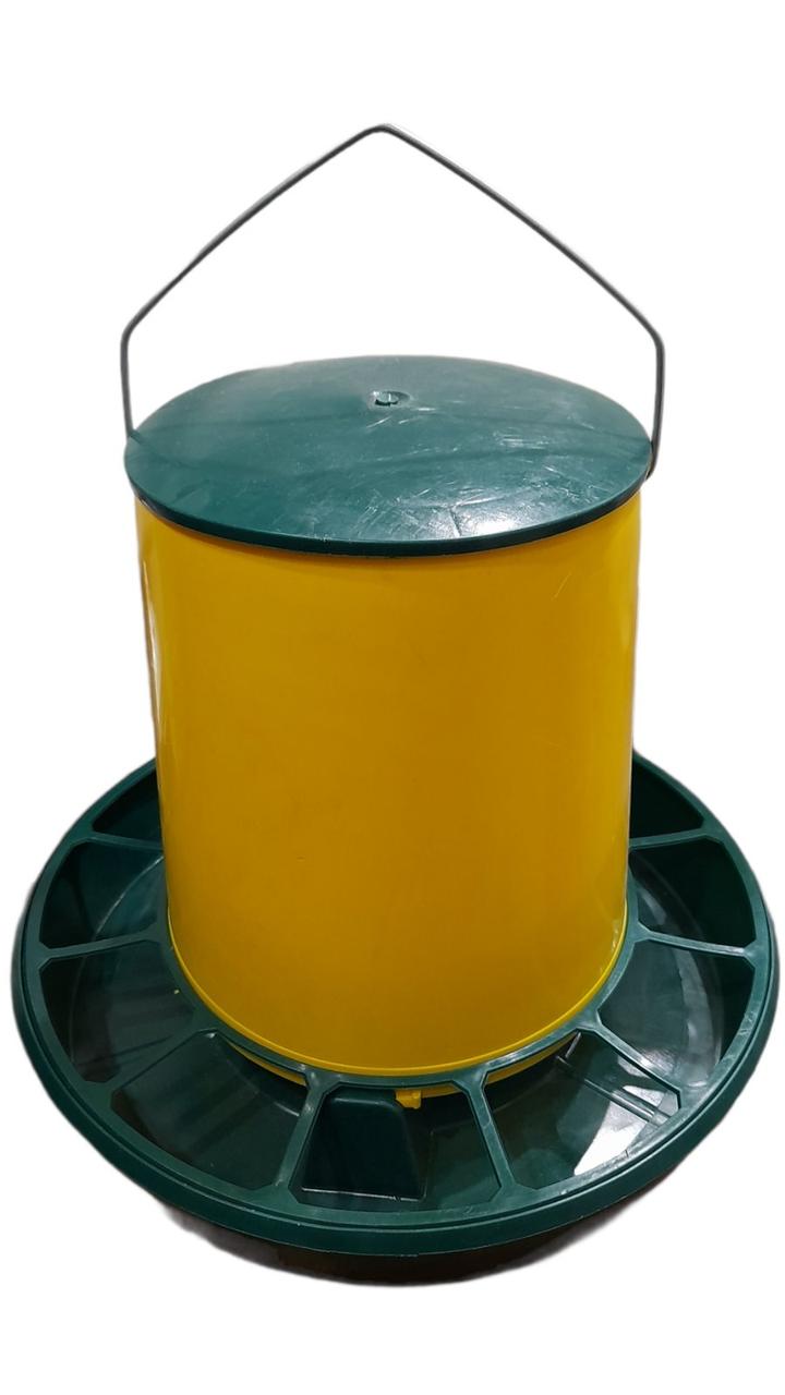 Годівниця бункерна 6 літрів із металевою ручкою/чп.ГВП, Харків/