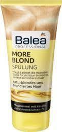 Професійний бальзам Стійкий колір для світлого волосся Balea Professional More Blond Spulung 200 мл.