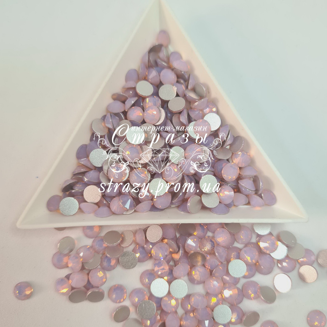 Стрази ss16 Pink Opal 100шт. (4,0 мм) "Crystal Premium"