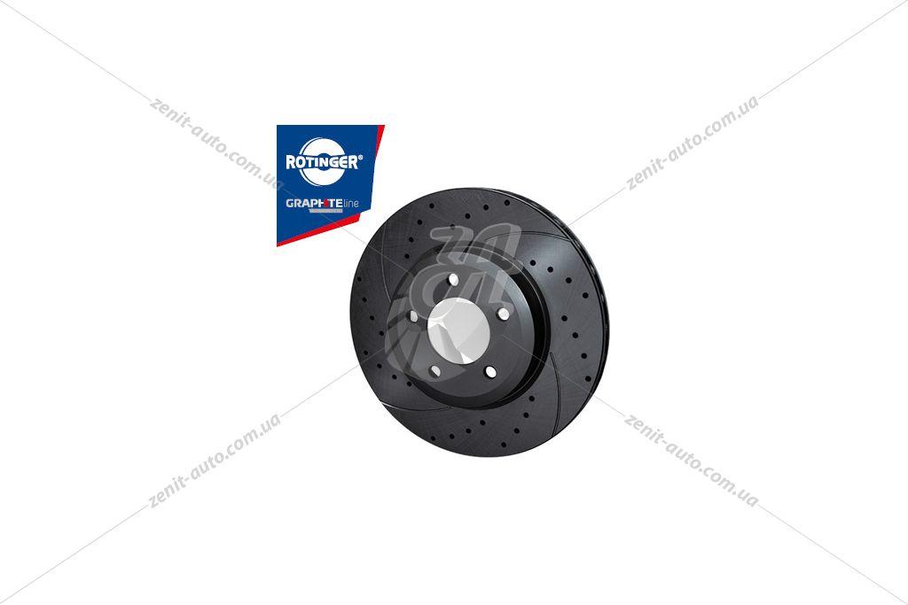 Диск гальмівний передній (256х22, 5/100) Skoda Fabia (07-10, 15 -) / Seat Ibiza (12-17), Toledo (13-)