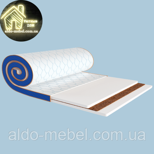 МІНІ-МАТРАС SLEEP&FLY MINI FLEX KOKOS СТРЕЙЧ, фото 1