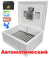 Домашний автоматический инкубатор Несушка М 76 с резервным питанием 12В
