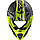 LS2 MX437 FAST EVO ROAR MATT BLACK HI-VIS YELLOW, XXS, Мотошолом кросовий, фото 6