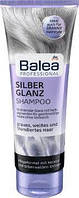 Професійний шампунь Глянець для знебарвленого волосся Balea Professional Silber Glanz Shampoo 250 мл