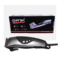 Машинка для стрижки волос (серая) Gemei GM-1015