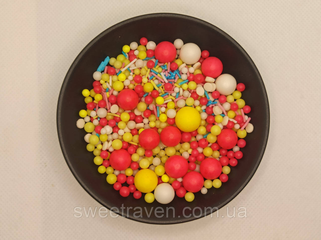 Кондитерська посипка цукрова Асорті "Bubble Gum" — 50 грамів