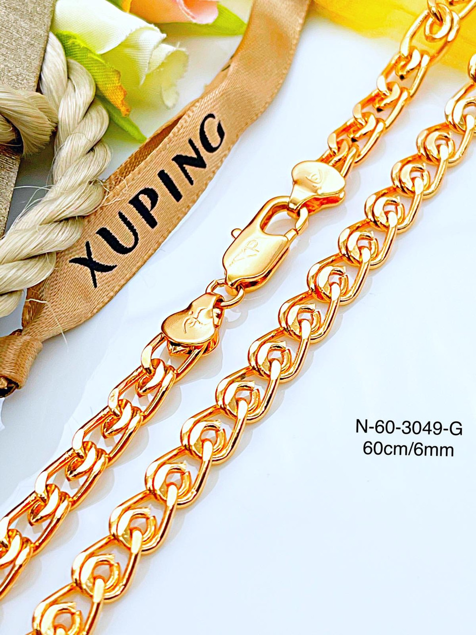 Ланцюжок Xuping позолота