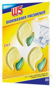 Засіб для видалення жиру та запаху в посудомийних машинах W5 2 in1 Dishwasher cleaner