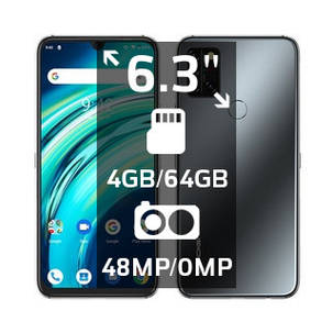 Смартфон UMIDIGI A9 Pro 6 Гб/128 Гб, 6.3", модуль із 4 камер 48 Мп, 4150 мА·год, Android 10, 8 ядер, Helio P60, фото 2