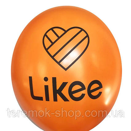 Куля повітряна Лайки 30 см Likee Kalisan 1 шт