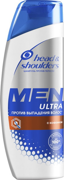 Шампунь Head&Shoulders Men Ultra проти випадіння волосся, 400 мл