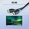 Кабель відео Vention HDMI 2.0 4K 3D PVC Upgrade 1M Black (AAGBF), фото 5