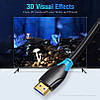Кабель відео Vention HDMI 2.0 4K 3D PVC Upgrade 1M Black (AAGBF), фото 4