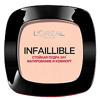 Стойкая матирующая пудра L'Oreal Paris Infaillible Powder