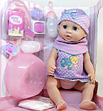 Лялька функціональна 30719 з горщиком і памперсом, фото 3