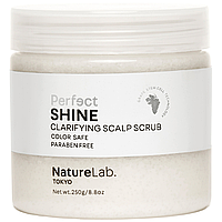 Скраб для кожи головы с гиалуроновой кислотой NatureLab TOKYO Perfect Shine Clarifying Scalp Scrub 250 г