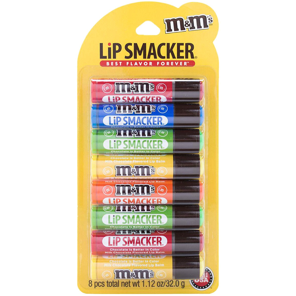 Набір бальзамів для губ Lip Smacker M&m's Lip Balm Party Pack 8 шт