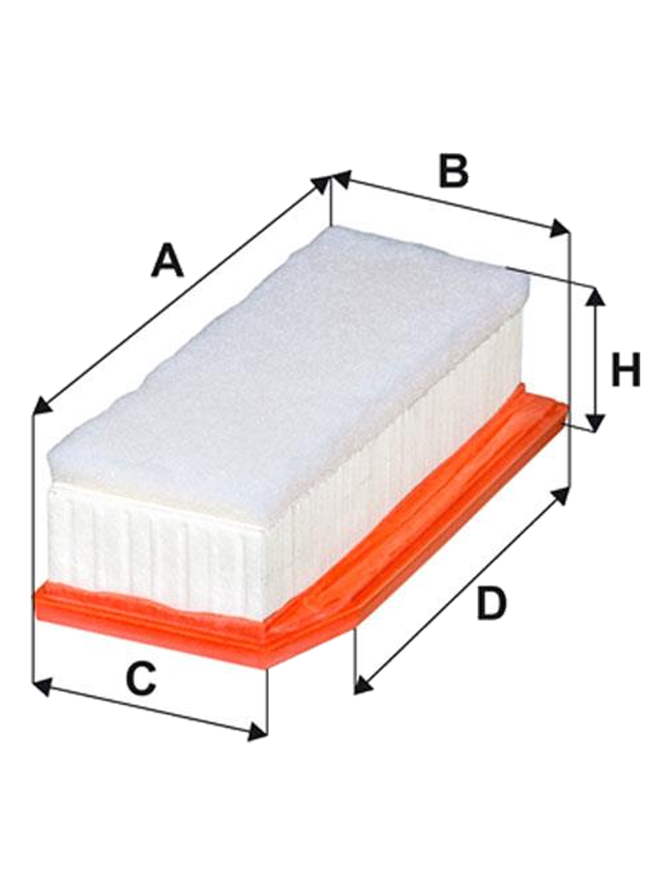 Фільтр повітряний WIX FILTERS RENAULT LOGAN II, DUSTER II 0.9-1.2 TCE, 1.5 DCI 13