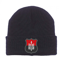 Шапка з патріотичною символікою, темно-синя