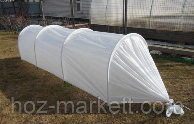 Парник міні теплиця Підсніжник 8 метрів 42 г/м2, фото 1