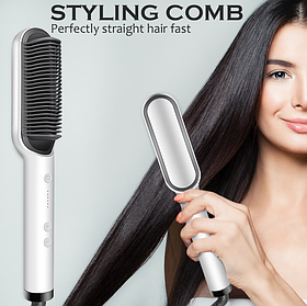 Гребінець - випрямляч для укладання волосся Hair Straightener HQT-908/909