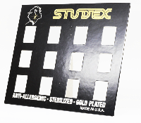 Демонстраційний стенд на 12 пар сережок Studex