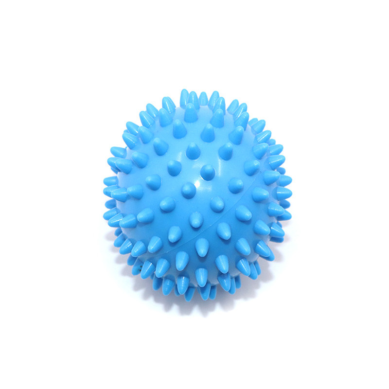 Al М'яч для масажу із шипами Dobetters PVC P2 7.5 см Blue шипований м'ячик