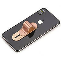 Al Тримач для телефона Momostick iSeries (A-i-03) Pink модний зсувний аксесуар для смартфона на палець