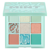 Палетка теней HUDA BEAUTY Pastel Obsessions Eyeshadow Palette Mint 10 г