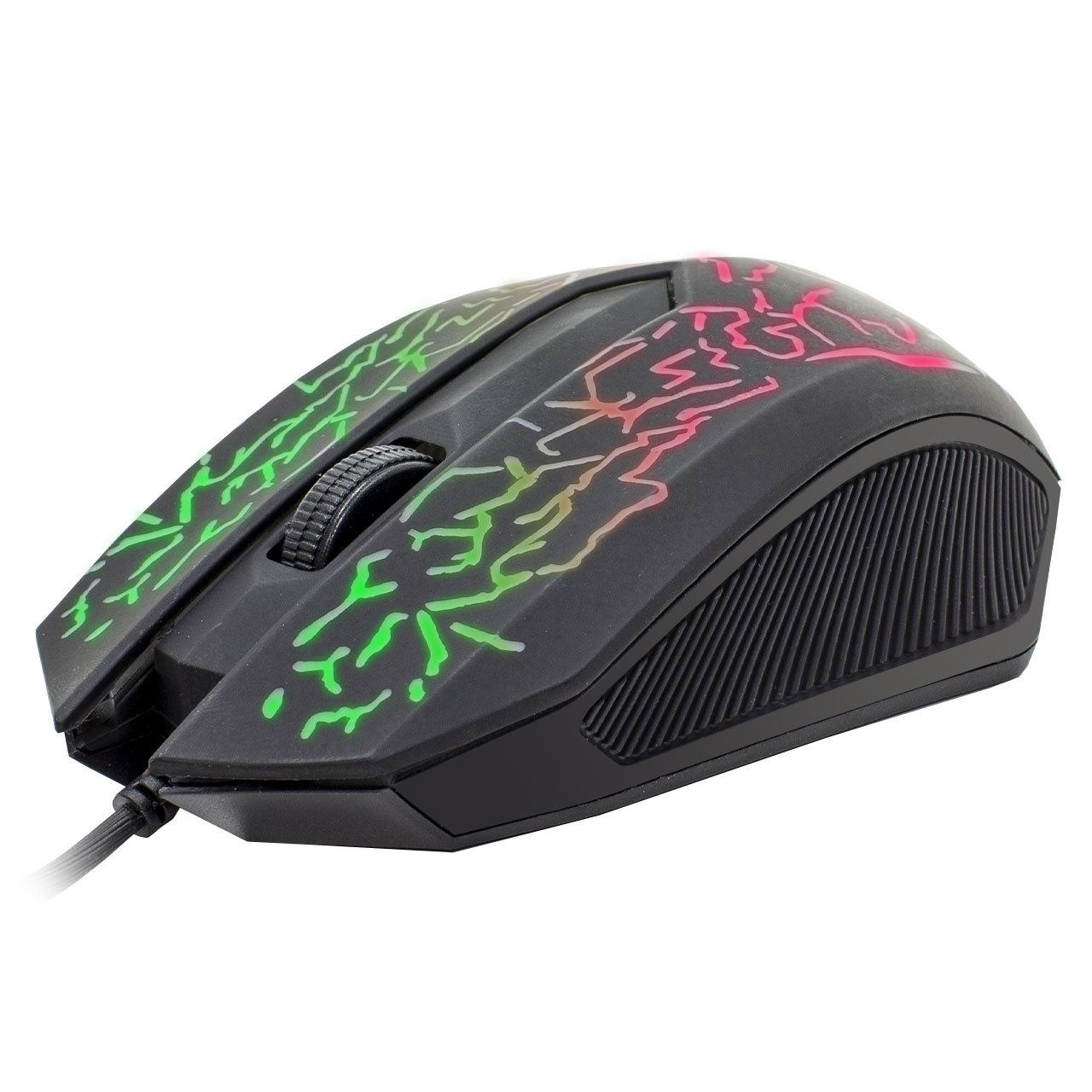 Al Дротова миша мишка JEQANG JM-813 Black 3 кнопки комп'ютерна 1200 DPI USB оптична