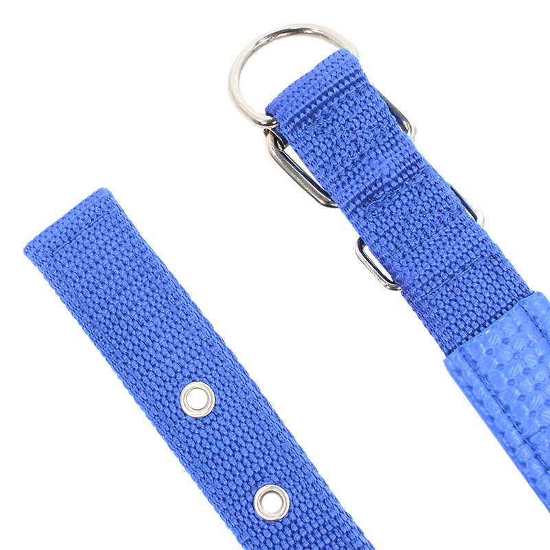 Al Нашийник для собак Taotaopets 177701 M Blue двошаровий регульований