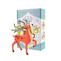 Al Дерев'яний конструктор + ліплення Robud FY12 Елегантний олень набір для творчості