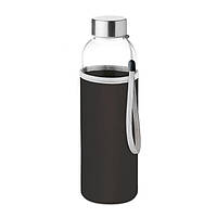 Бутылка спортивная стеклянная для напитков UTAH GLASS 500 мл нанесение логотипа от 20 штук
