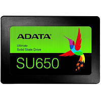 SSD накопитель A-Data Ultimate SU650 480Gb SATA3 2.5" 3D TLC (ASU650SS-480GT-R) (код 904960)