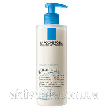 Очищуючий крем-гель Ля Рош La Roche-Posay Lipikar Syndet AP+ Cleansing Body Cream-Gel Anti-Irritation, фото 1