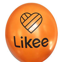 Кулі повітряні латексні Лайки 12" (30 см) Likee Kalisan . 1 шт