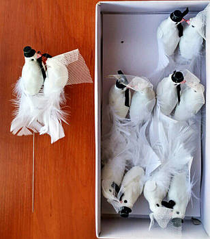 Голуби (14 см, 6 пар) 050378