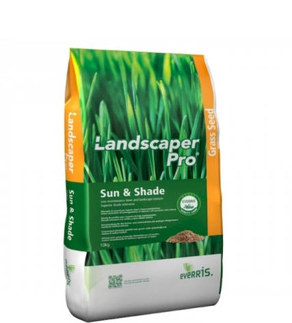 Газонна трава Everris Landscaper pro Sun and Shade (сонце і тінь), 10 кг, ICL, фото 1