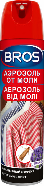 Аерозоль від молі 150 мл, BROS
