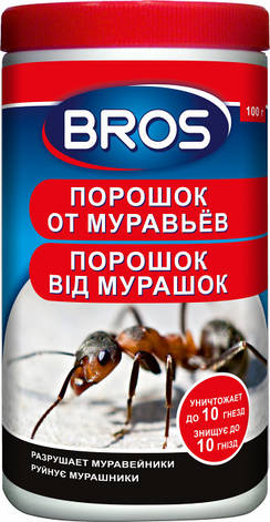 Порошок від мурашок 100 г, BROS, фото 1
