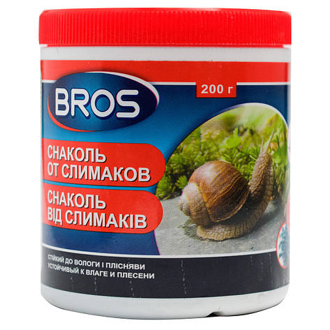 Лимацидний засіб Снаколь від слимаків 200 г, BROS, фото 2