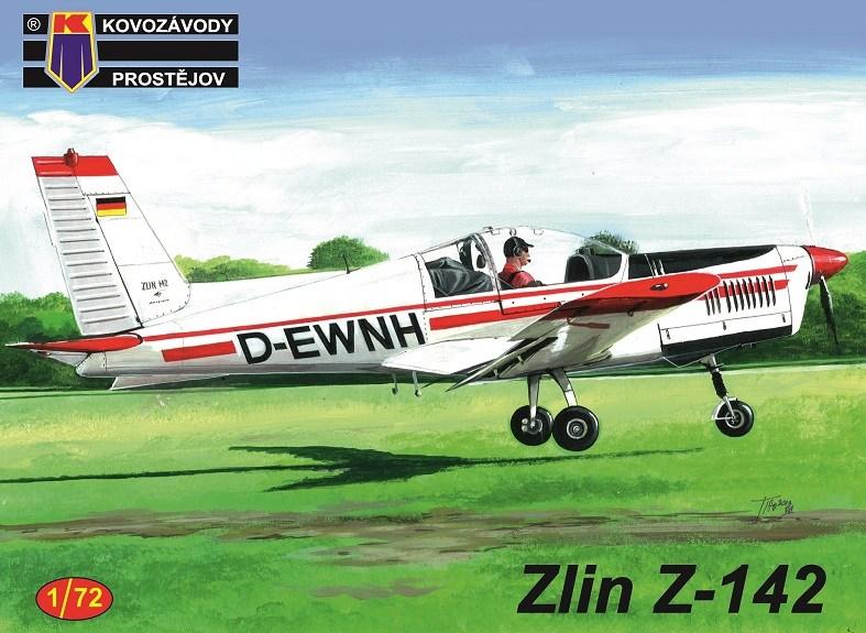Пластикова модель 1/72 Kovozavody Prostejov 1/72 чехословацький літак Zlin Z-142