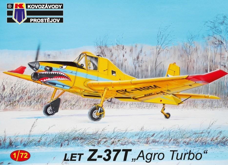 Пластикова модель 1/72 Kovozavody Prostejov 0145 чехословацький літак Z-37T „Agro Turbo“