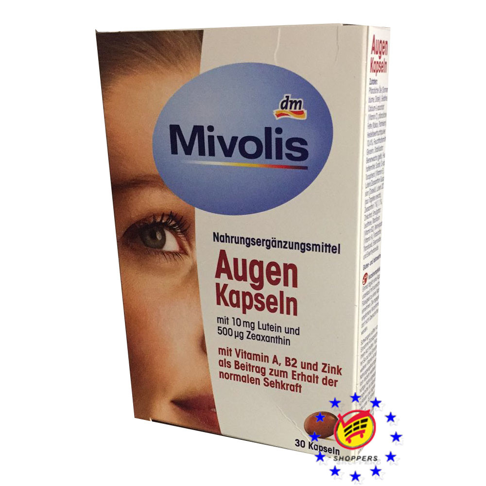 Вітамінний Комплекс Для Очей Mivolis Augen Kapseln 30 капсул