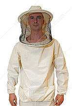 Куртка бджоляра тканина бязь з маскою