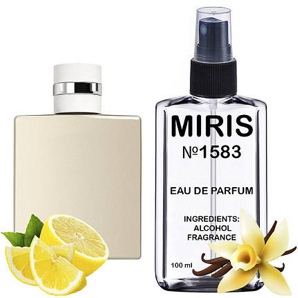 Парфуми MIRIS No1583 (аромат схожий на Chanel Allure Homme Edition Blanche) Чоловічі 100 ml, фото 2